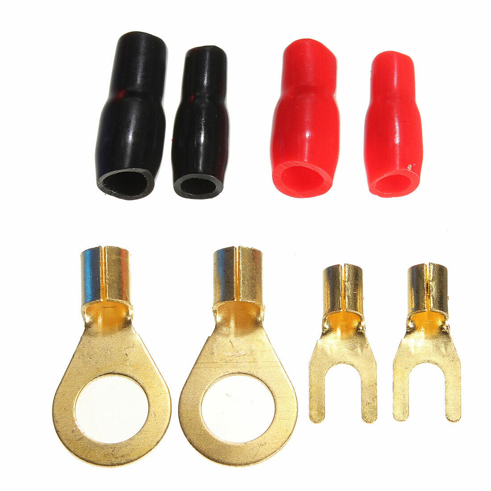 1500W Audio Speakers Wiring Kit 8GA Car Subwoofer Cable 18GA Subwoofer Speaker Line for Car Modification for Auto Vehicle Parts. 