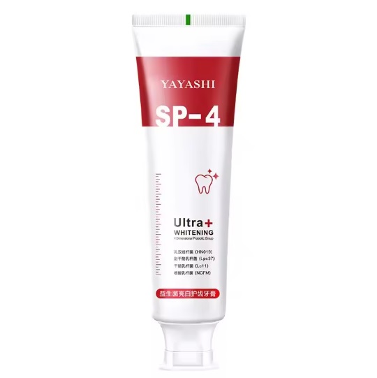 Yayashi sp-4 Probiotic Toothpaste freshen breath maintain oral health whiten teeth Stain Removing Sp-4 Toothpaste Teeth Cleaner Plaque Remove. 