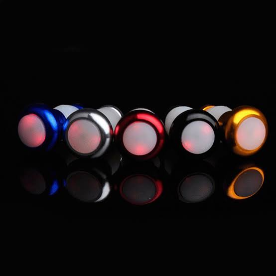 2pcs / set Battery Powered Bicycle Handlebar Light Bike Signal Lamp Cycling LED Bar End Plug Safety Indicators - Cycle Accessories - Cycle Accessories. 