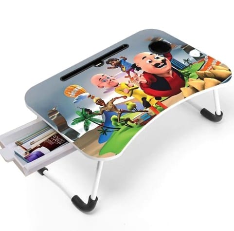 Computer Laptop Desk Small Foldable Multi-Function Bed Desk Simple Dormitory Lazy Table Bed With Laptop Table - Laptop Stand. 