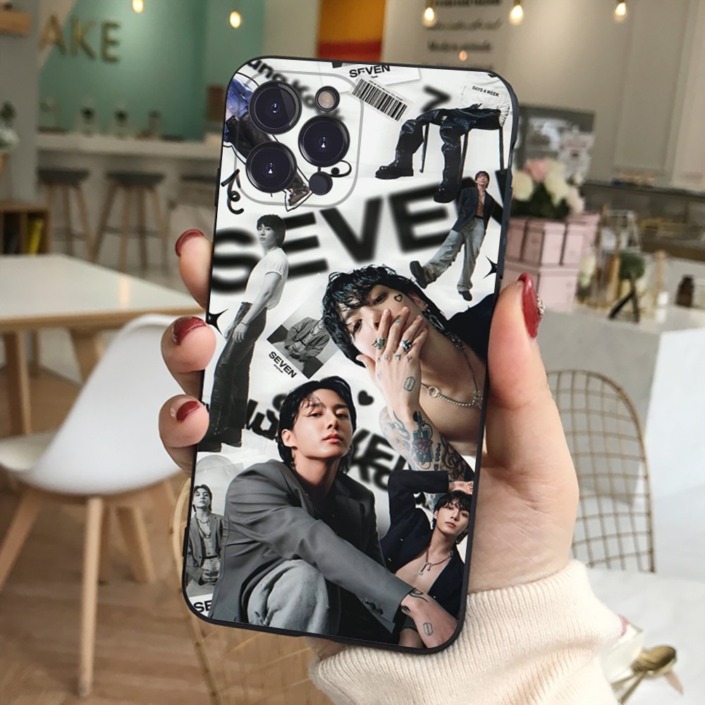 Jungkook Kpop Phone Case For iPhone 15 14 11 12 13 Mini Pro XS Max Cover 6 7 8 Plus X XR SE 2020 Funda Shell. 
