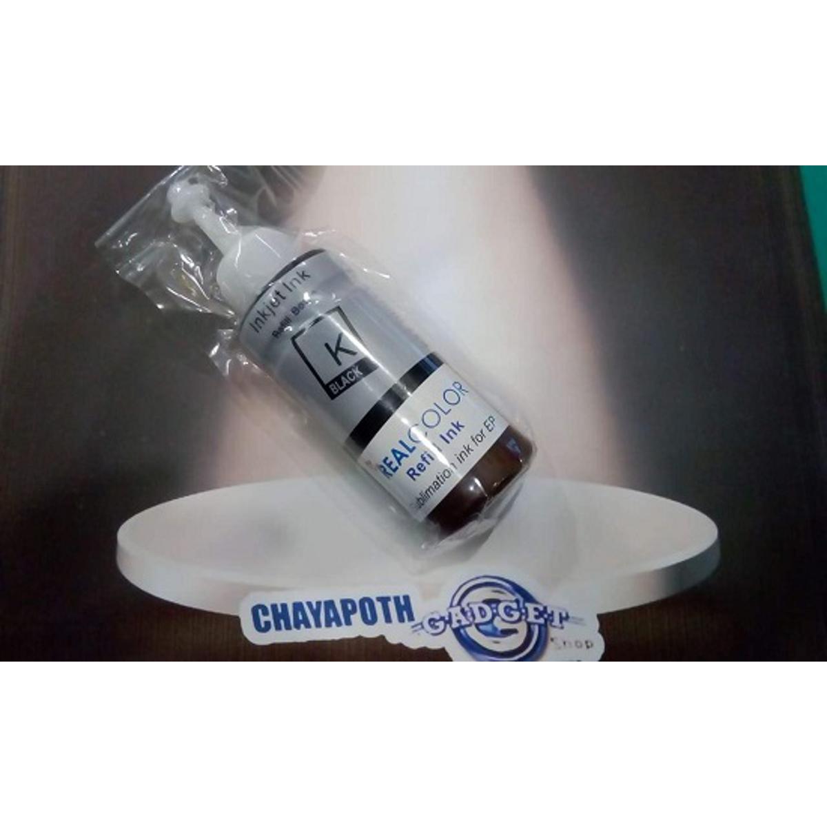 Real Color Sublimation Ink - Black 1 Bottle x 100ml Black Sublimation ink