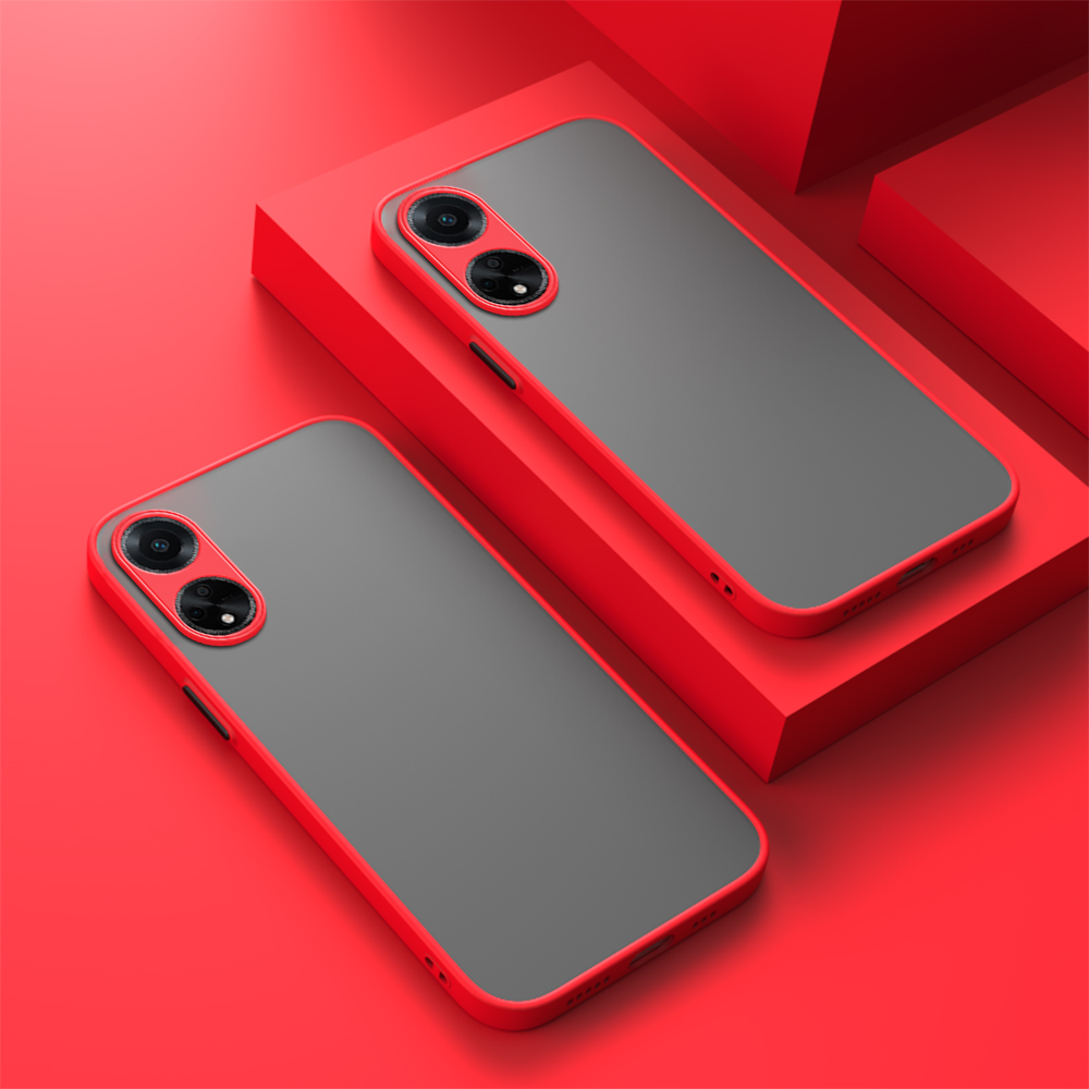 HAOYE Cover per OPPO A98 5G, Custodia in Vetro di Marmo, Vetro
