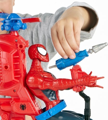 Hasbro A6747E27 Spider-Man Giant Action Figure with Spidercopter. 