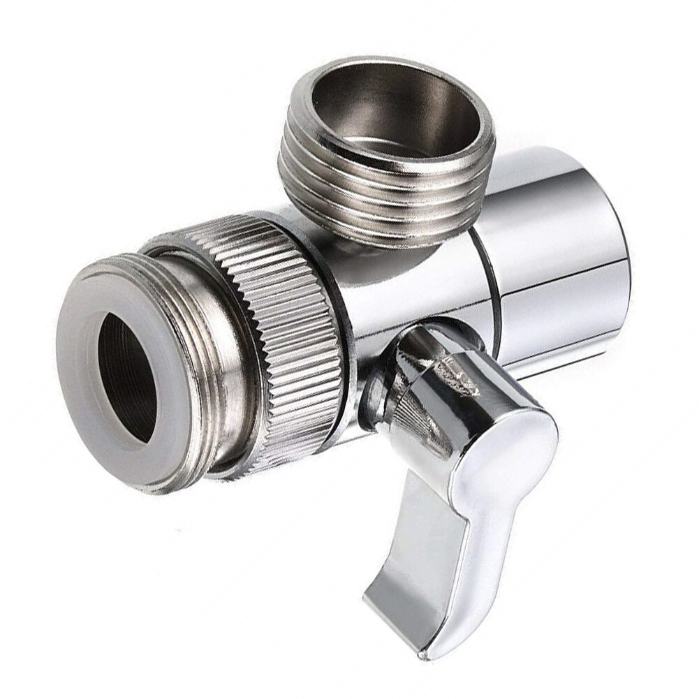 1-5pcs 3 Way Switch Faucet Adapter Kitchen Sink Splitter Diverter Valve Plastic Water Tap Connector Shower Bathroom Accessories. 