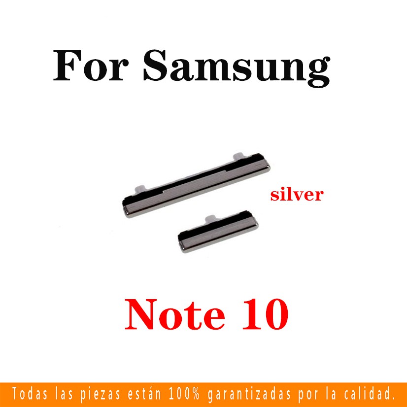 Power button For Samsung Galaxy Note 10 Plus 10+ N970 N975 Power and Side Button Keys button on off volume up and down button on the side Replacement Part. 