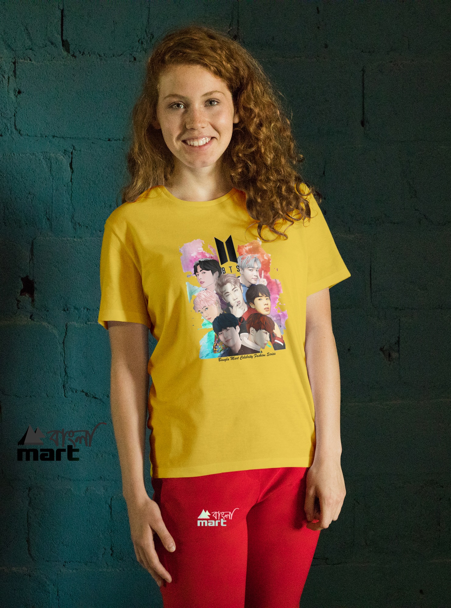 BTS Super Girl Fashionable Tshirt. 