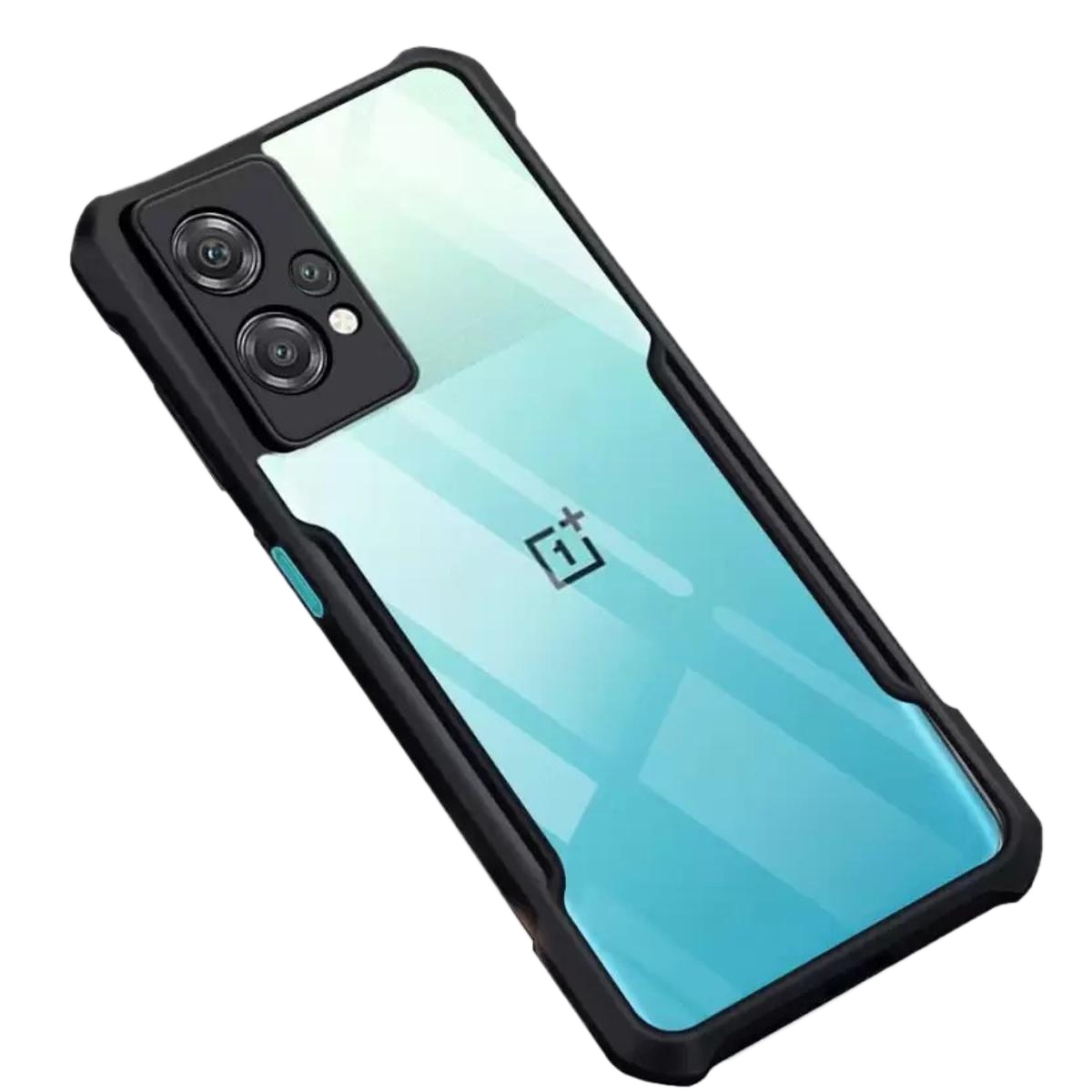 Back Cover for OnePlus Nord CE 2 Lite 5G, OnePlus Nord CE 2 Lite  (Transparent, Black)