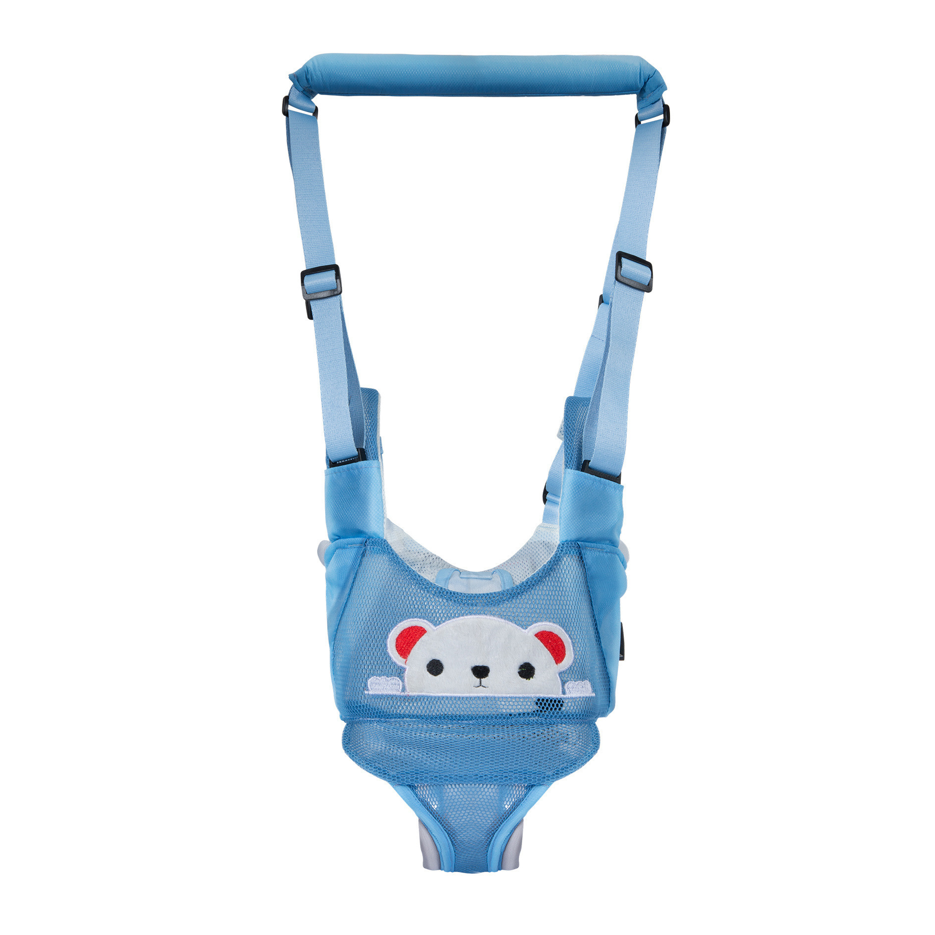 Breathable basket style baby walking belt, safe traction rope learn how to walk, and anti loss belt for children. 