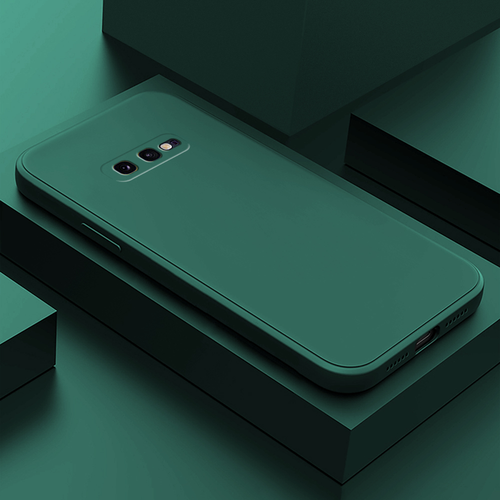 For Samsung Galaxy S10e New Generation Silicone Case Fit Designed Soft Gel Rubber Shockproof Back Case Phone Back Cover (Back Case Cover For Smartphone). 