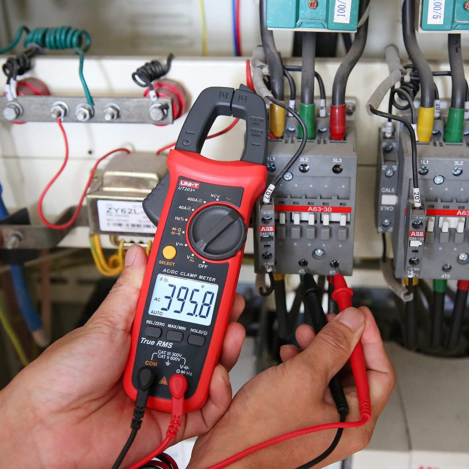 UNI-T UT203+ True RMS Clamp Meter AC & DC Current Tester 400A Clamp Multimeter Auto Range false detection protection UT203+  Kings Trading. 