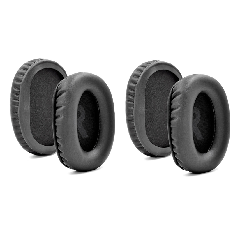 TWEXQNY 4x Replacement Earpads Cushion for G Pro x Headset Headphones Leather Earmuff Ear Cover Earcups(Black PU)