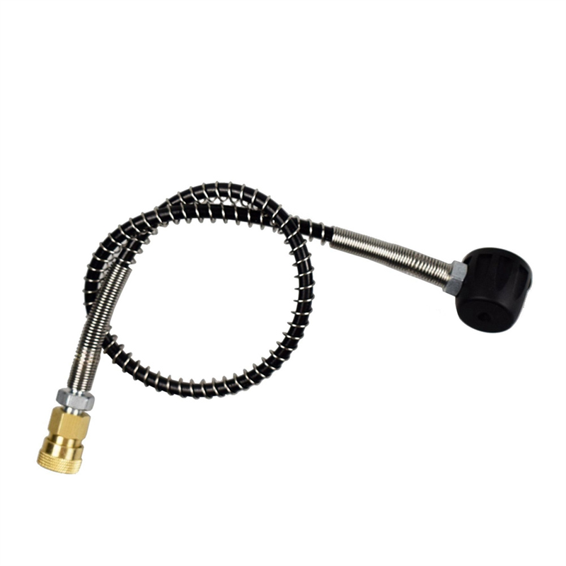 Conversion Adapter For Yoke To 8mm Quick Inflation Connector