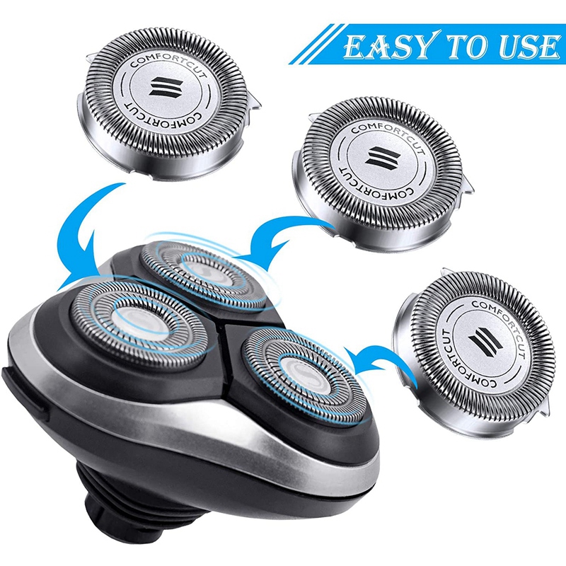 【Universal Car Parts Store】SH30/50/52 Shaver Replacement Heads for Philips Electric Shaver Series 1000, 5000 Blade Head