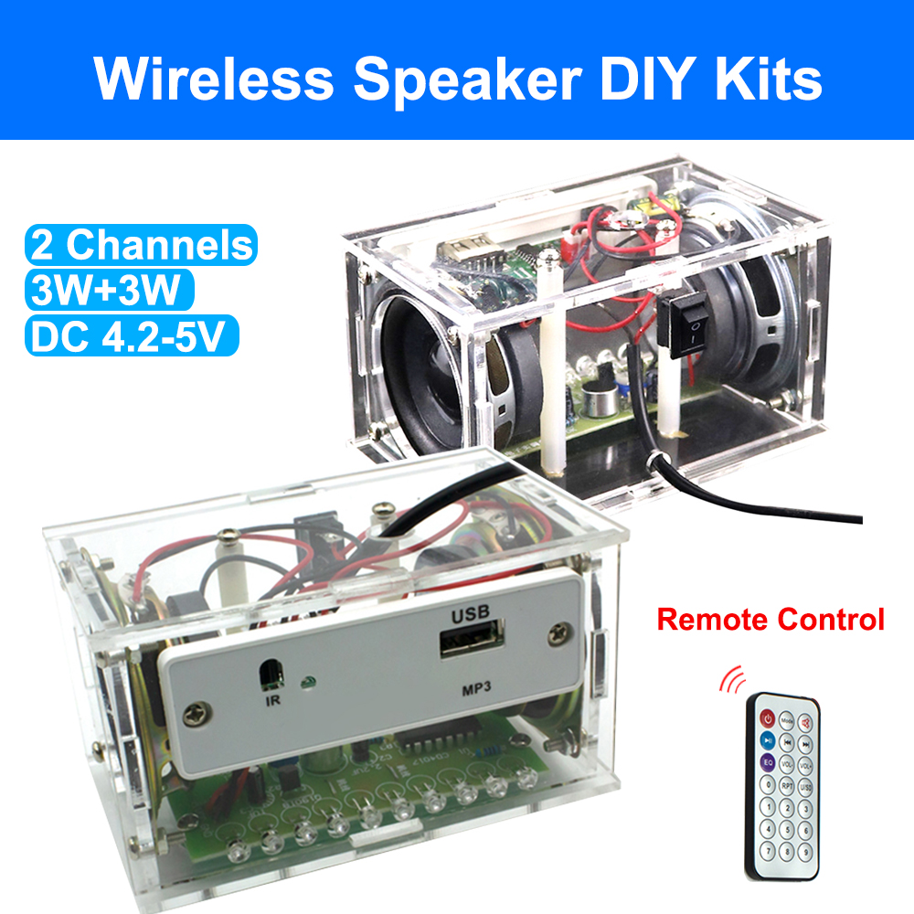 DIY Electronic Welding Kit Bluetooth Speaker Production Assembly Teaching Practice DIY Electronic Kit Component. 