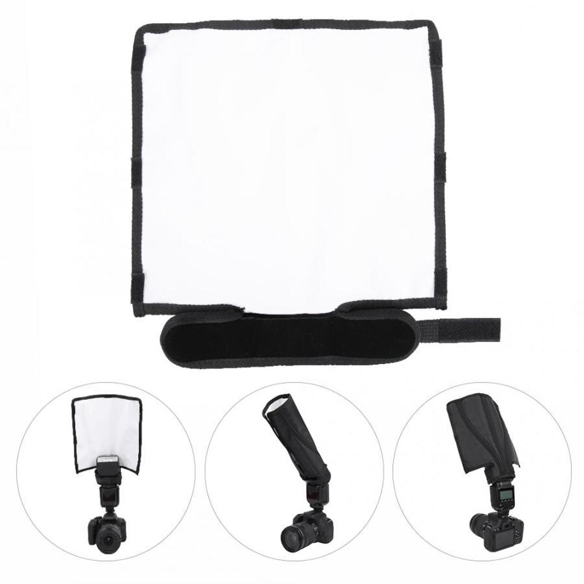 Photography Reflector for Flash Top Light Speedlite Reflector Reflective Shovel Softbox Still Life Portrait Shooting