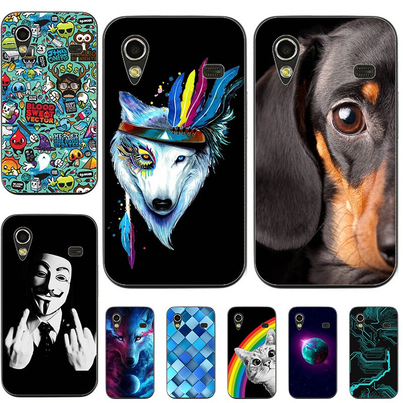 Silicone Cover For Samsung Galaxy Ace S5830i GT S5830 GT-S5830 ultrathini Case Soft TPU Protective Phone Back Case Cartoon Bumper Shell. 