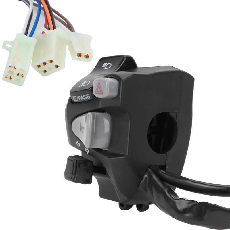 22mm Handlebar Switch Low/High Beam Control Button Replacement for Honda MSX SF 125. 