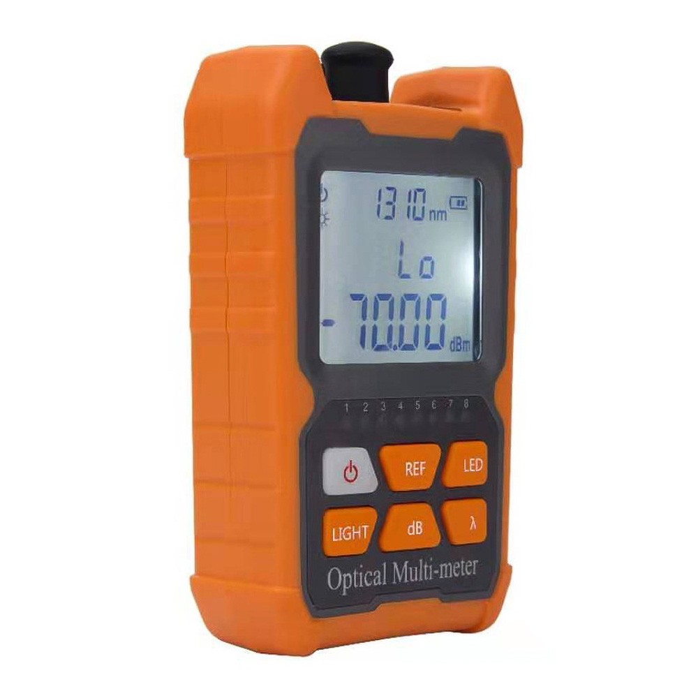 Mini Optical PowerMeter Portable Leds Lighting High Precise Network Fiber Optic Cable Tester Tools. 