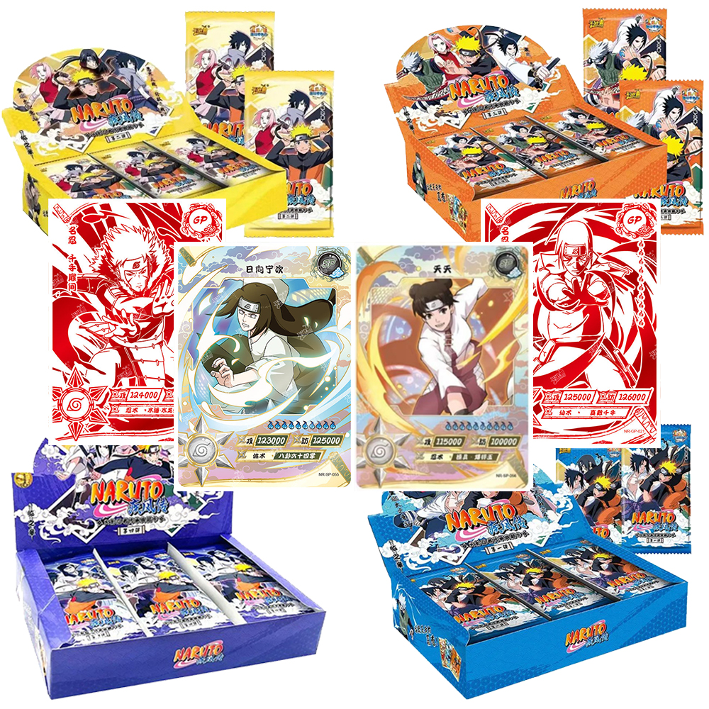 New Full Set Naruto Cards KAYOU T2ｗ5 Highly Rated Out-Of-Print Rare Complete Collection Series Peripheral Card Collection Cards MuXiaRe. 