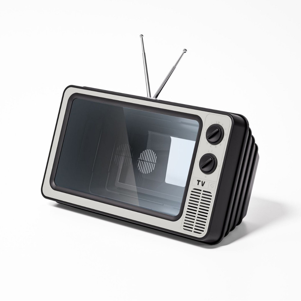 12" Retro TV Amplifier Phone Screen Magnifier Mobile Phone Magnifying Screen Smartphone Screen Magnifier For All Smartphones . 