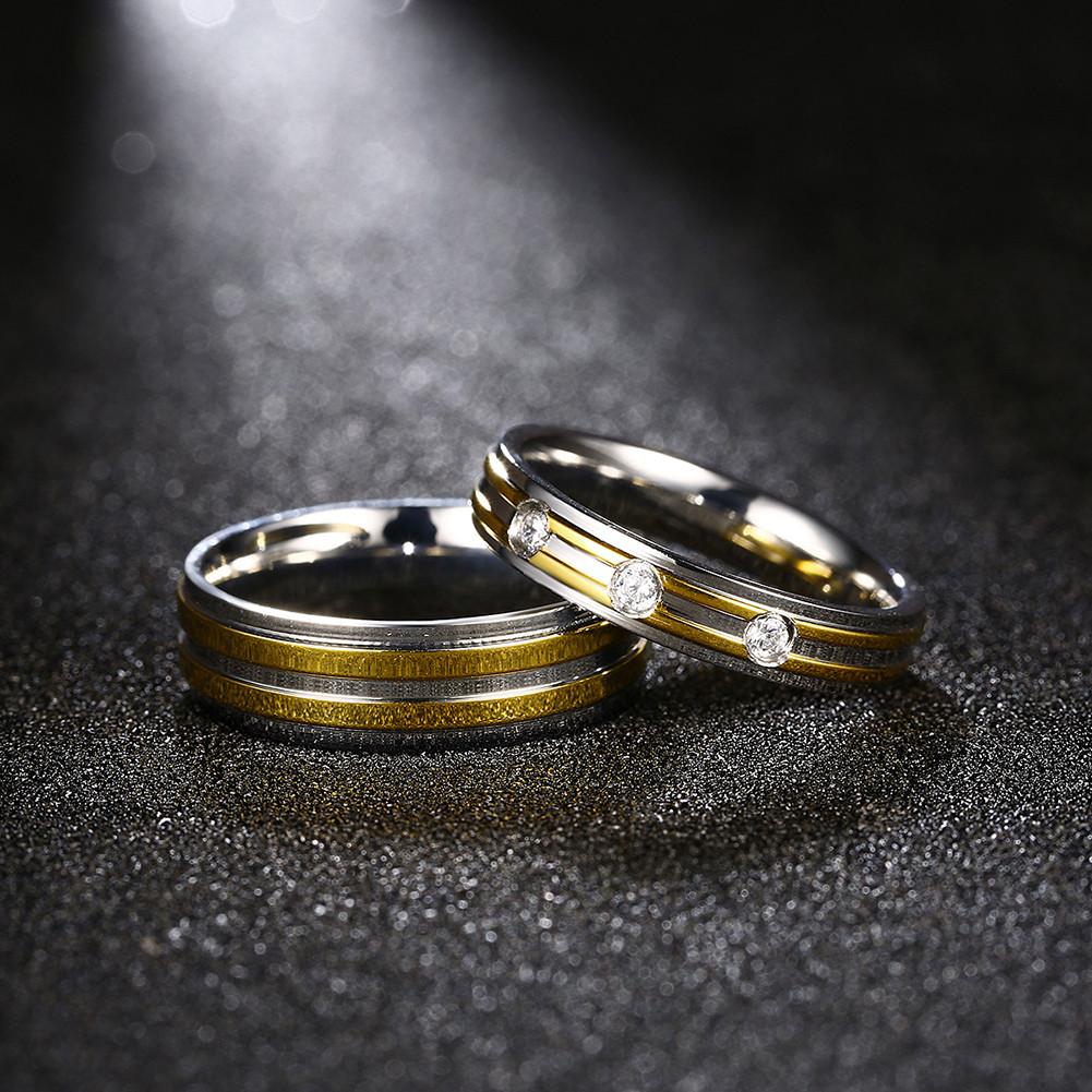 TGR155, TGR156 Men's Accessories Diamond Stainless Steel Ring Gold Size 10 - Tgr156-a-10 men's 10. 