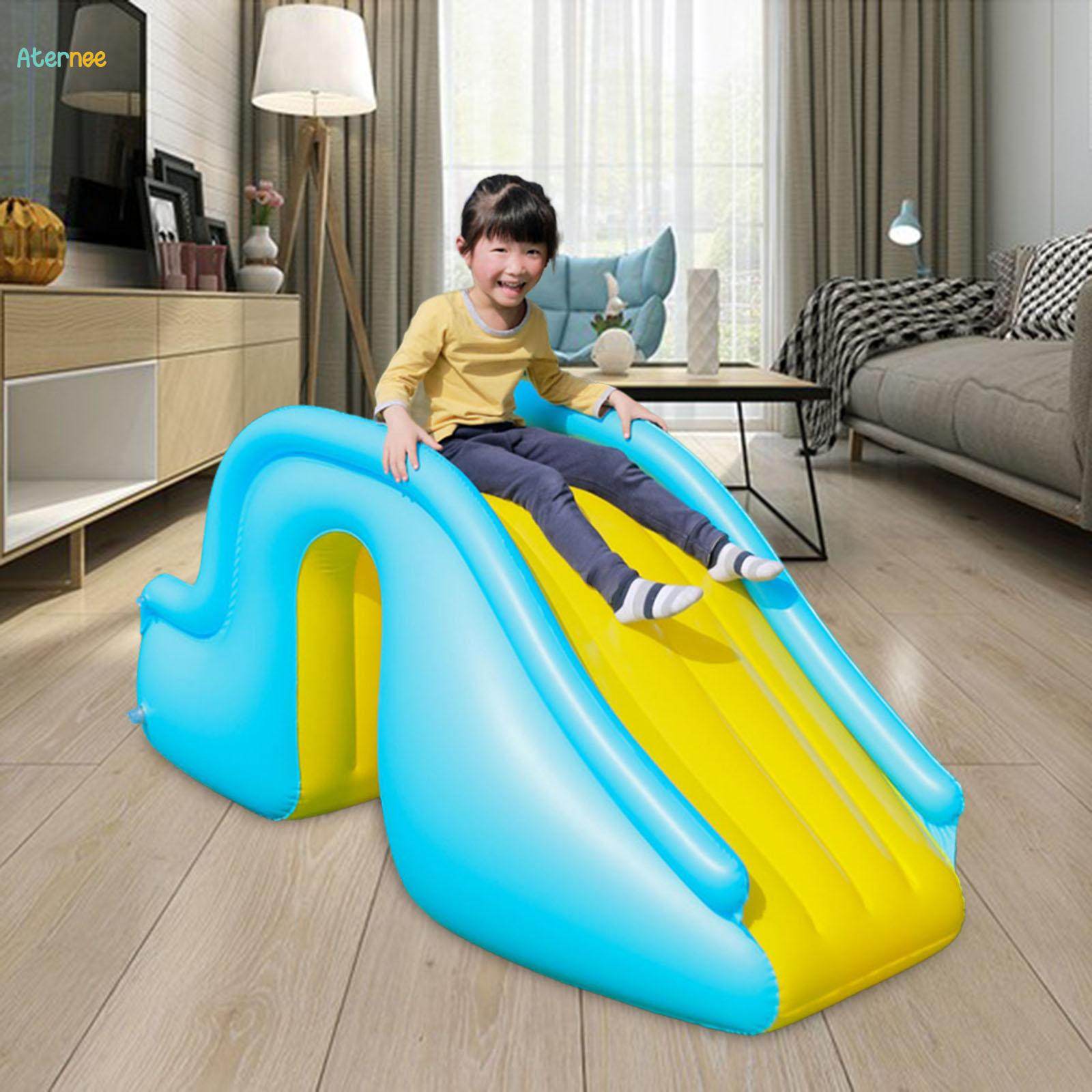 Inflatable Pool Slide Water Slide Easy Portability Activity Center Kids Slide Children Climber Slide. 