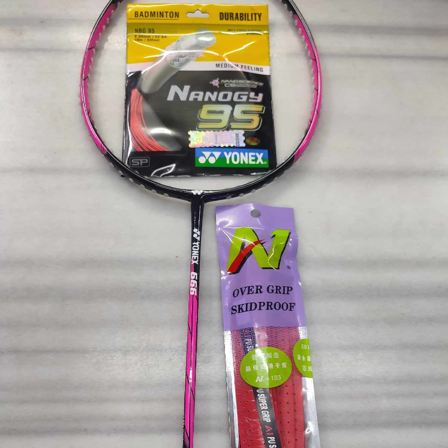 Badminton Bat Yonex Carbonex -Model-666 - Lightweight And Responsive Design For Agile Gameplay