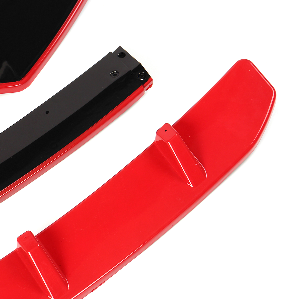 motor tool For BMW G01 X3 G02 X4 2018-2020 Black Red Front Bumper Lip Body Kit Splitter 4X. 