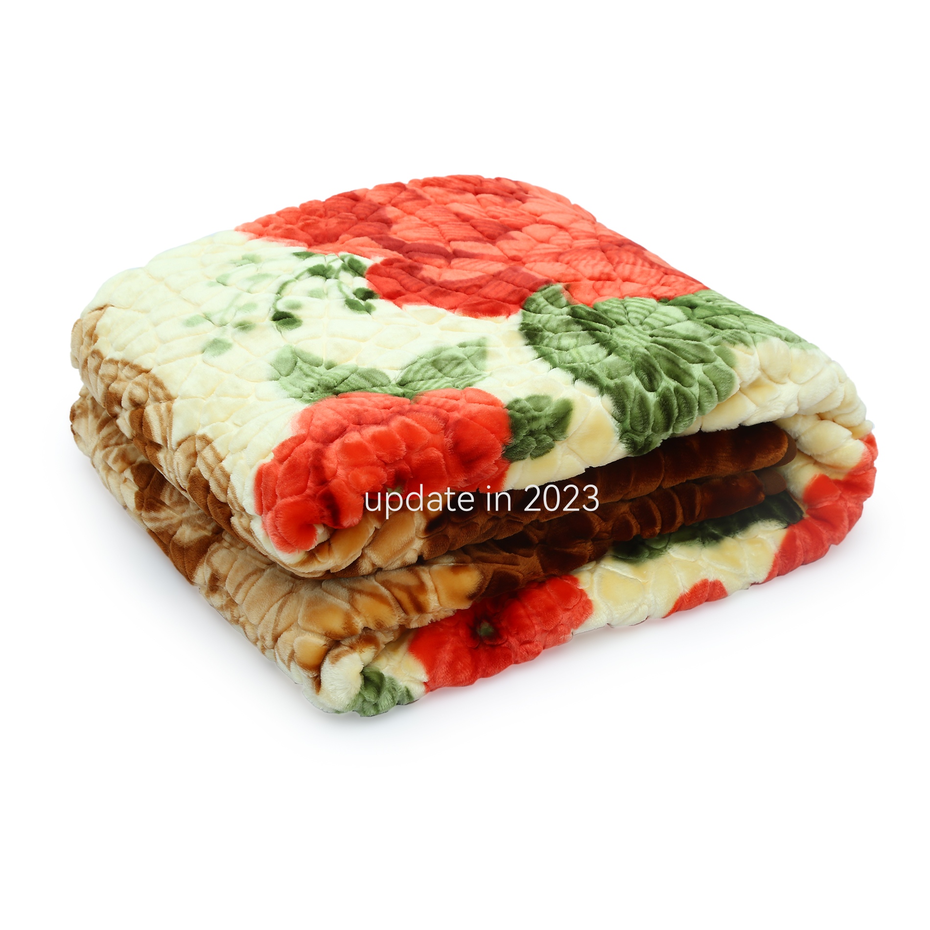 King soft double part king size blanket&gt;  full body embuss work premium quality blanket. 