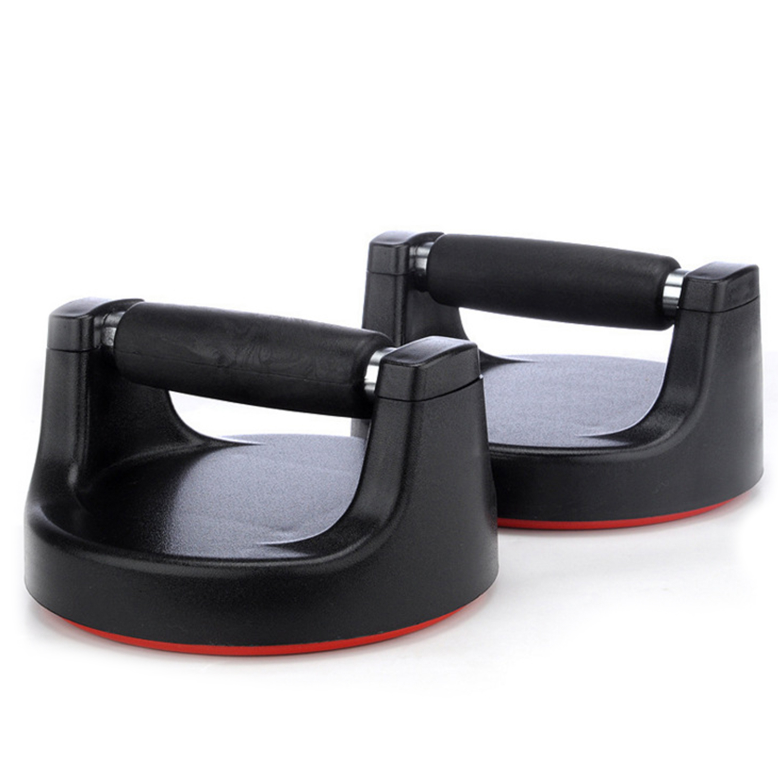 2Pcs Push Up Bars Round Antiskid Durable 360 Degree Rotation Press-up Stand for Exercise. 