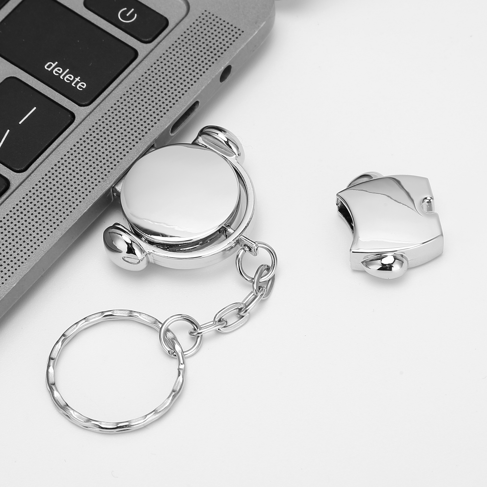 【FUPANG】USB USB2.0 External Storage Memory Stick Laptop Cartoon Moolight Keychain for Backup Files Videos-. 