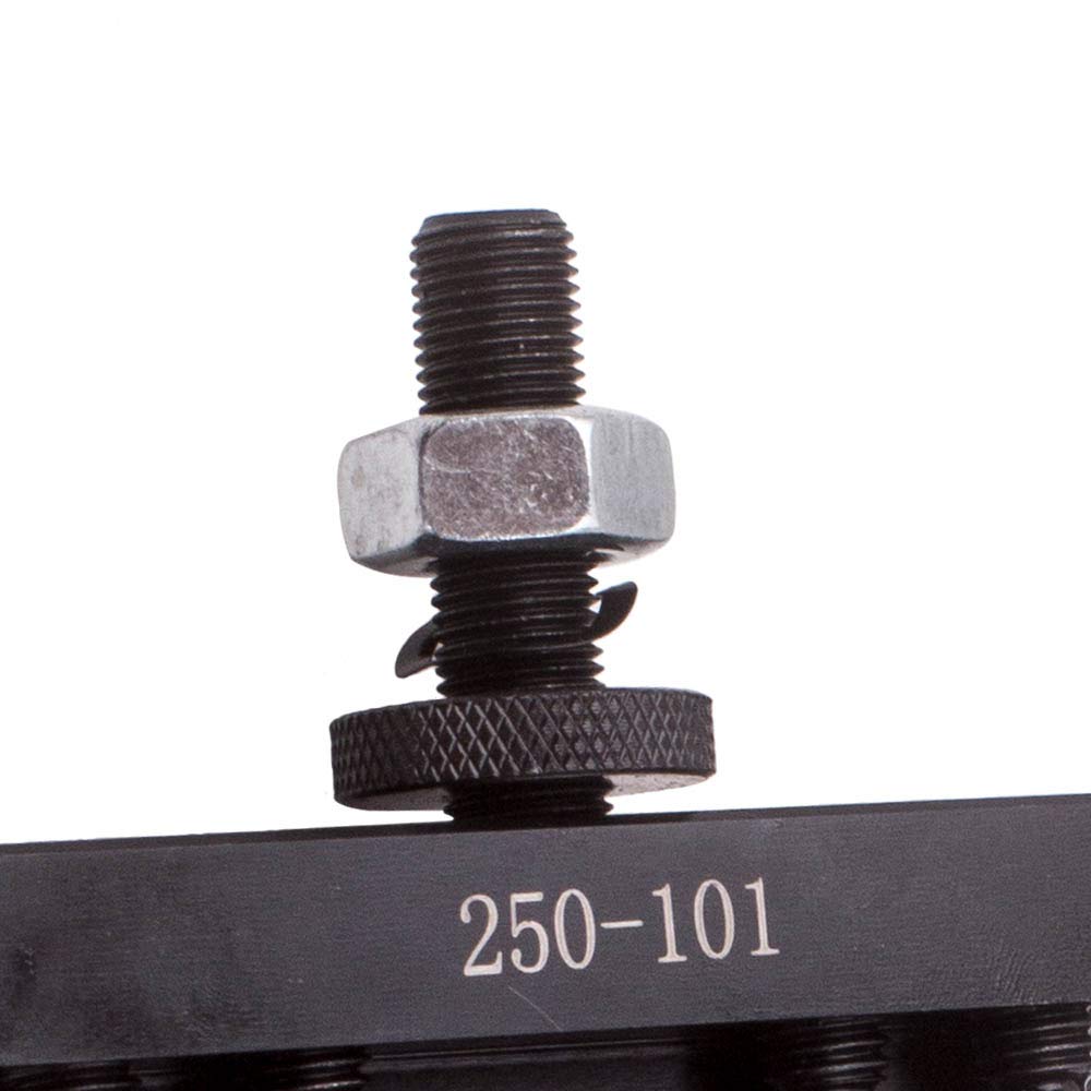 4PCS Lathe Facing Holder for AXA Quick Change CNC Turning Tool 250-101 - black. 