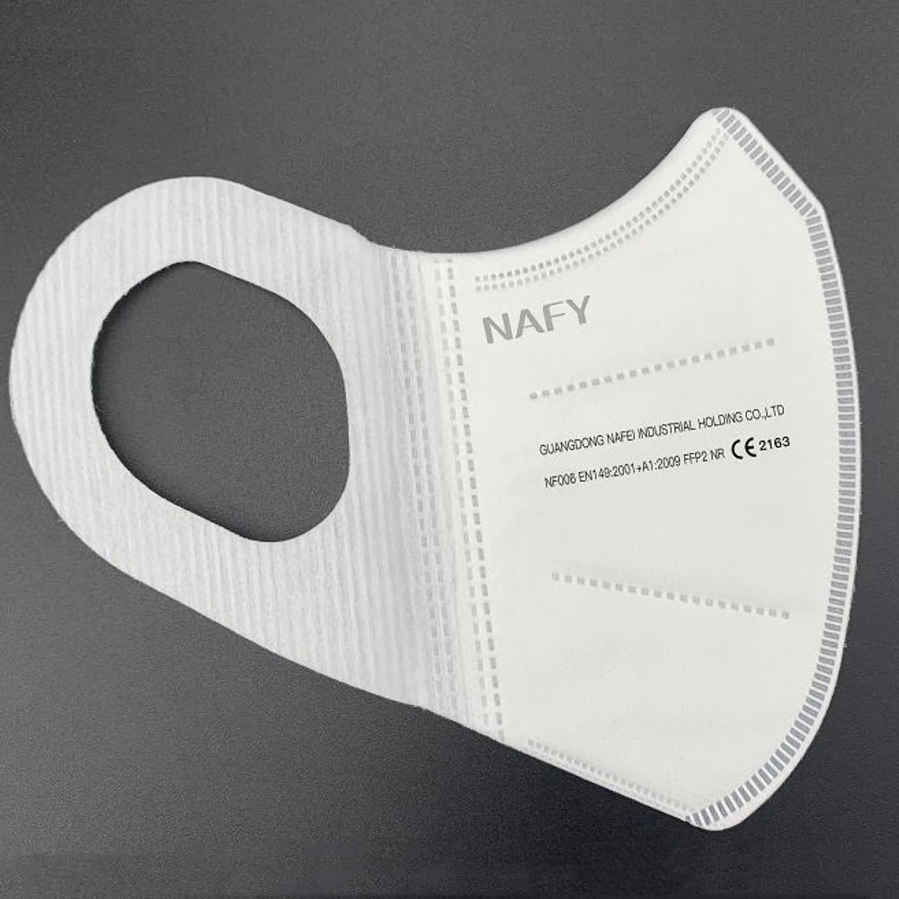 New NAFY CE2163 FFP2mask Filter Face FFP2 Masks Anti-Pollution Non-disposable Protective Masks Dust Filter Safety Mask. 