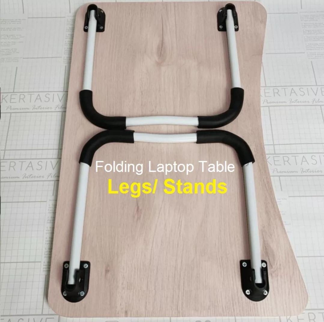 Folding legs for small tables portable laptop table legs folded on the table to folded the table 1 set of legs on the coffee table Durable To its Core. 