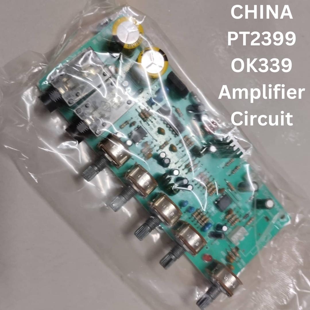 CHINA PT2399 OK339 Amplifier Circuit OK339 Digital Karaoke Amplifier DC 12-15V 3A Dual Power Low Noise Filter Circuit Module HiFi Audio Module. 