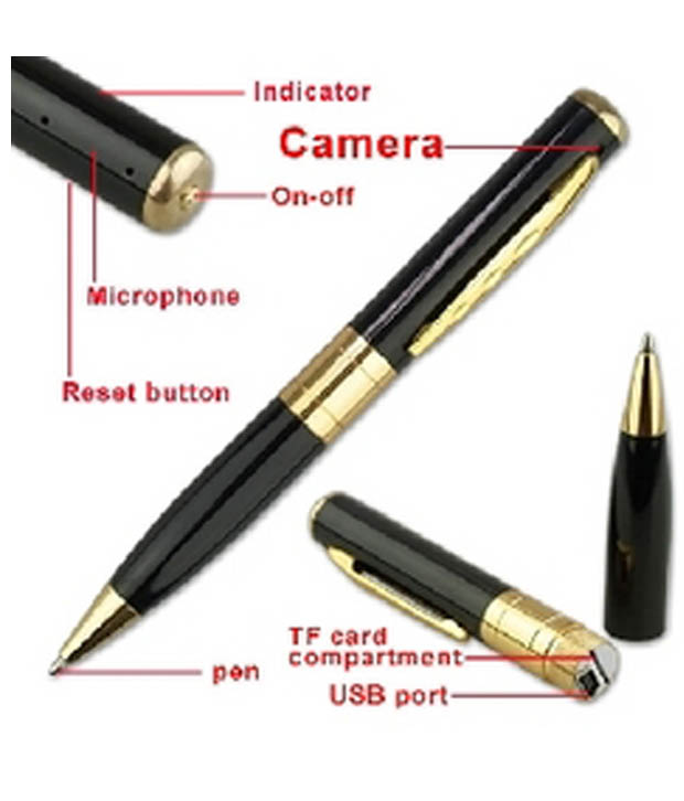 Digital Video Camera With Pen 32GB Memory Supported. 