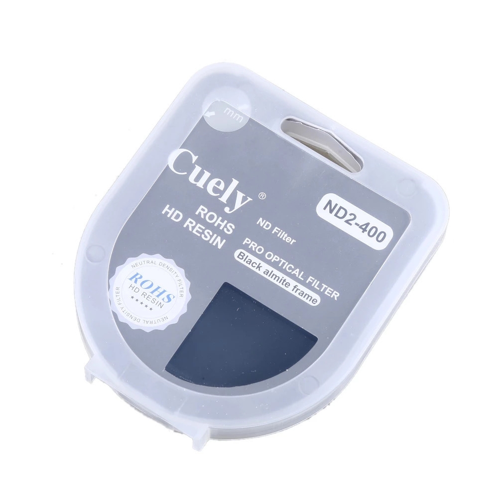 Cuely 49mm ND2-400 ND2 to ND400 ND Filter Lens Neutral Density Adjustable Variable Filter. 