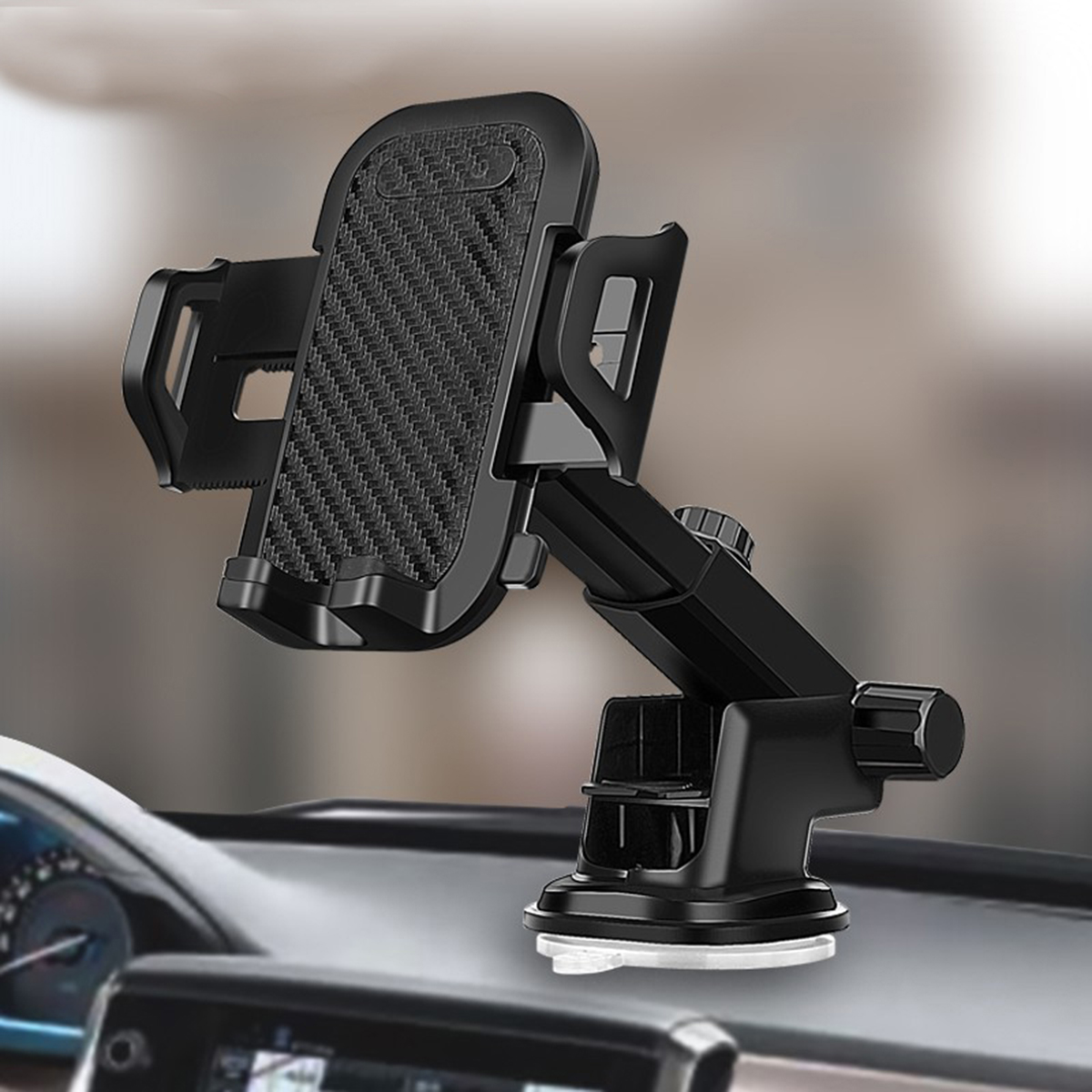 360° Rotating In Car Suction Mobile Phone Holder Stand Windscreen Universal Super Strong Car Mount. 