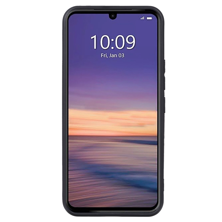 TPU Phone Case For LGG9(Pudding Black). 