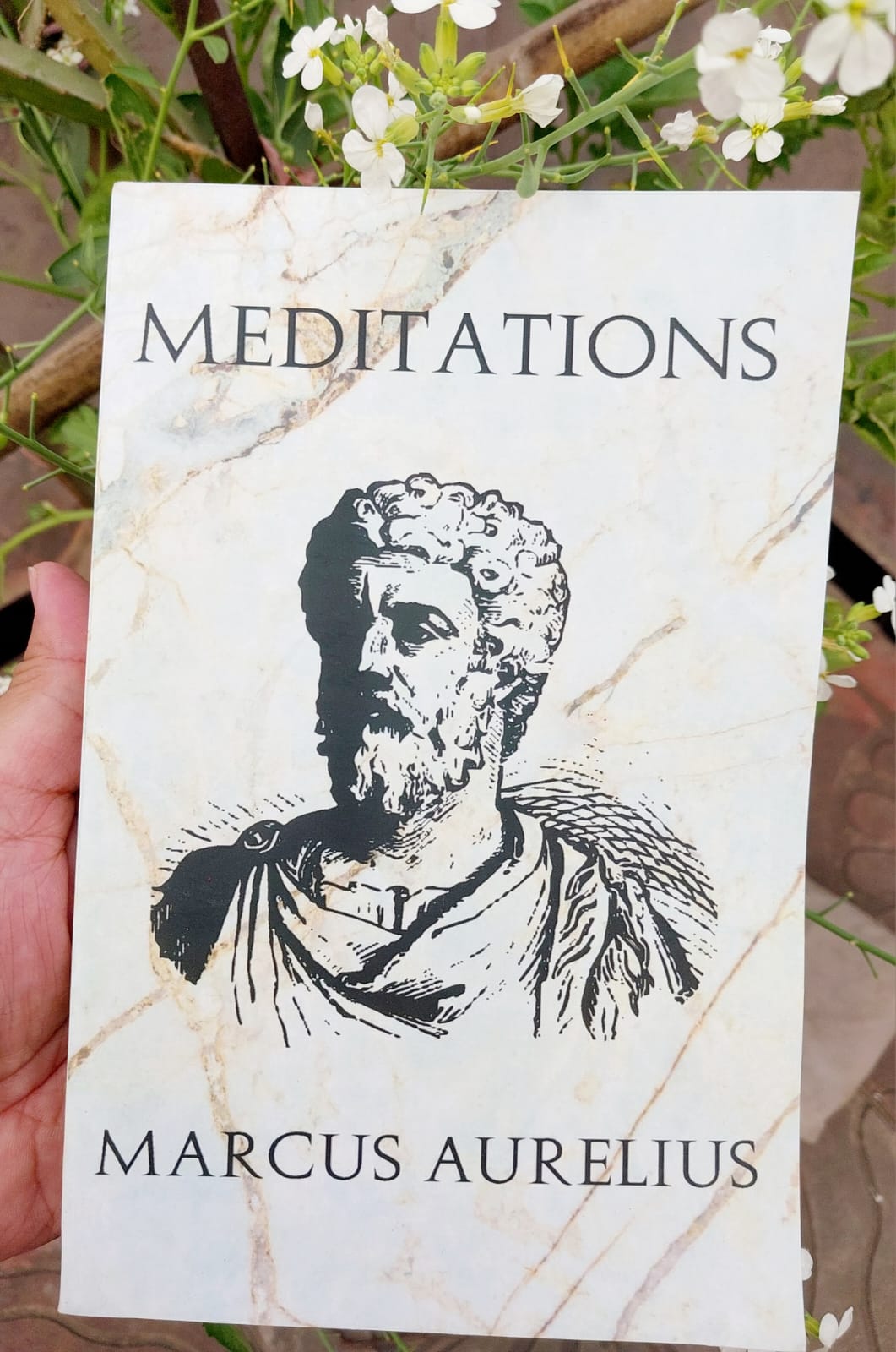 Meditations by Marcus Aurelius translated by Gregory Hays. 