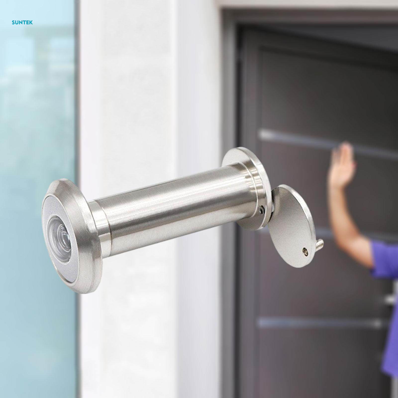 Door Peephole Viewer Opening Diameter: 16cm Durable Office Wide Angle Easy Installation. 