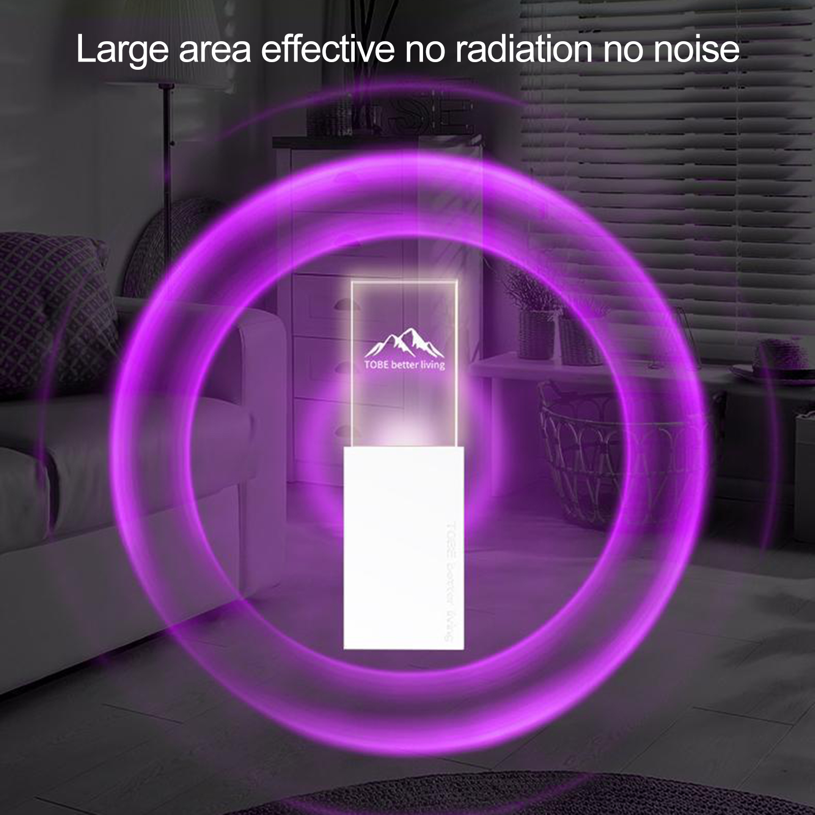Multi-angle Sound Wave Insect Control Usb Powered Ultrasonic Mosquito Repellent Lamp with Led Night Light Effective Insect Defense for Homes Ultrasonic Mosquitoes Repellent Lamp. 