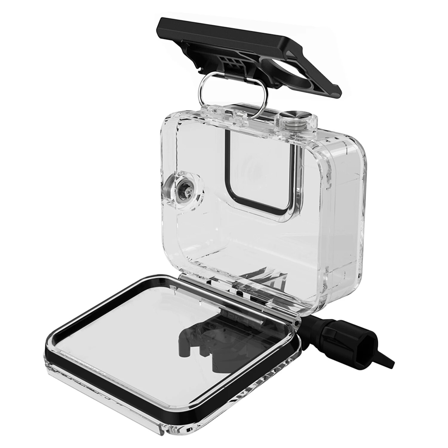 60m Underwater Waterproof Case for GoPro Hero 8 Black Action Camera Protective Housing Cover Shell Frame for GoPro 8 Accessery. 