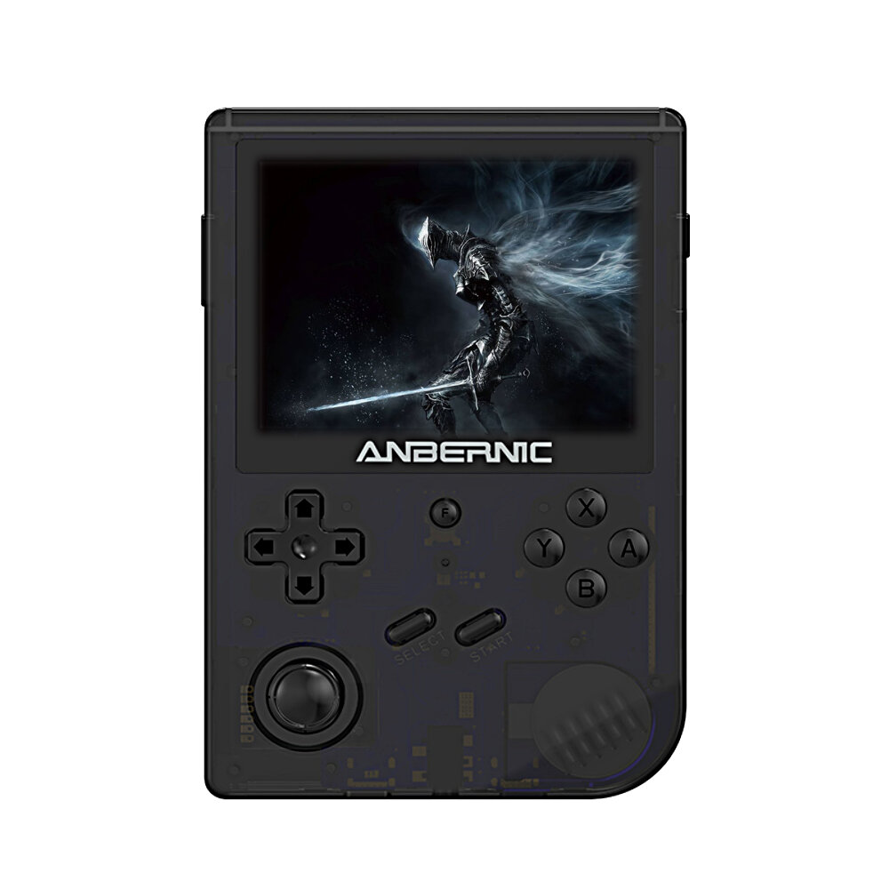 ANBERNIC RG351V 80GB 7000 Gaming - Wood grain color. 