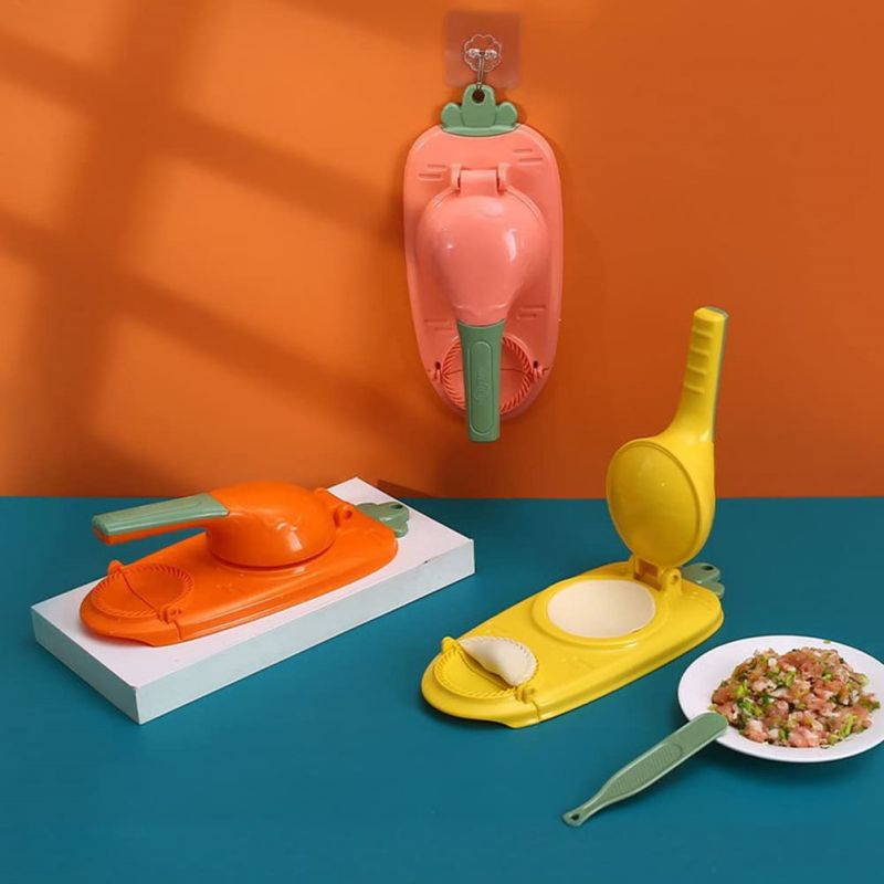 2 In 1 Magic Cake Maker - 2 In1 Dumpling Maker Diy Kit Wrapper Presser Manual Labor-Machine Kitchen Gadgets - Make Delicious Cakes And Dumplings Easily. 