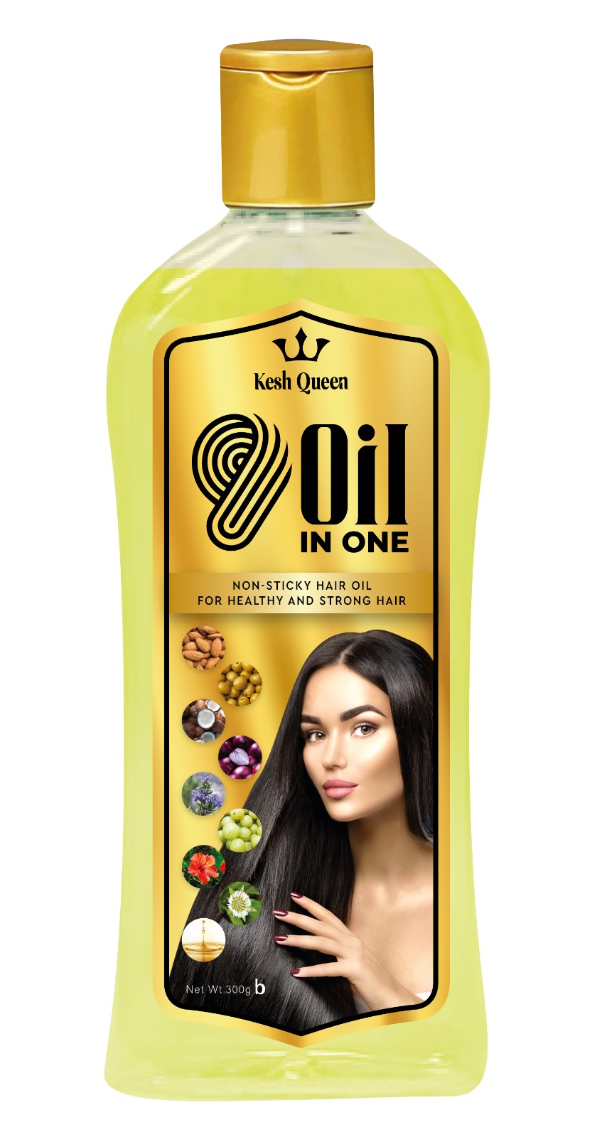 Kesh Queen 9 In One Anti Hair Fall Hair Oil Bd