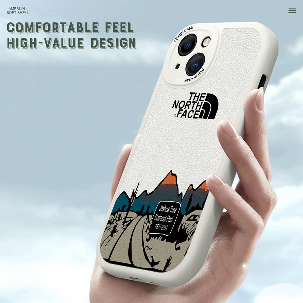 YYDS for iPhone XS MAX Back Cover INS Style Natural Scenery Leather Case Soft Thin Drop Resistant Phone Case. 
