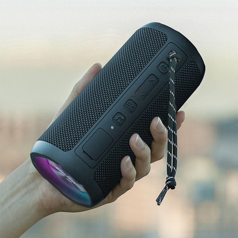 FIFAR Portable Bluetooth Speaker 30W IPX7 Waterproof Powerful Sound Box Bass Boost BT5.3 RGB Dual Pairing TWS Connectivity. 