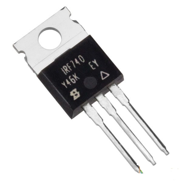 IRF740 MOSFET IRF 740 400V 10A N-Channel Power MOSFET TO-220 Package THT 3 Pin MOSFET Transistor Electrical Circuitry & Parts. 
